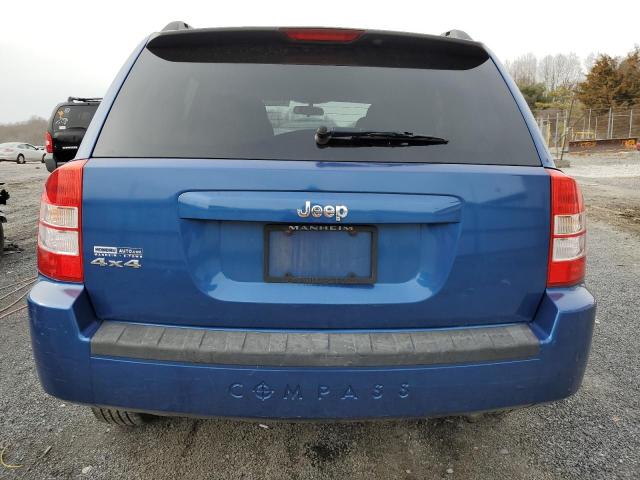 1J4NF4FB4AD502096 - 2010 JEEP COMPASS SPORT BLUE photo 6