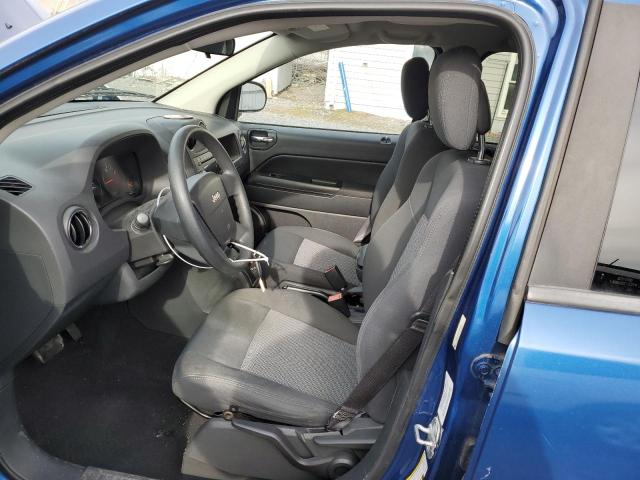 1J4NF4FB4AD502096 - 2010 JEEP COMPASS SPORT BLUE photo 7