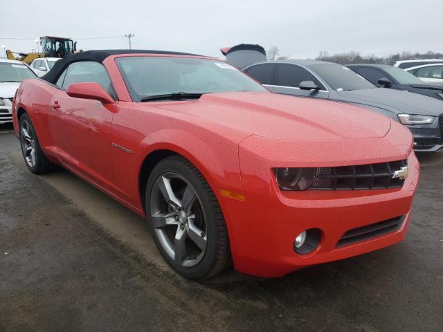 2G1FC3DD6B9194146 - 2011 CHEVROLET CAMARO LT RED photo 4