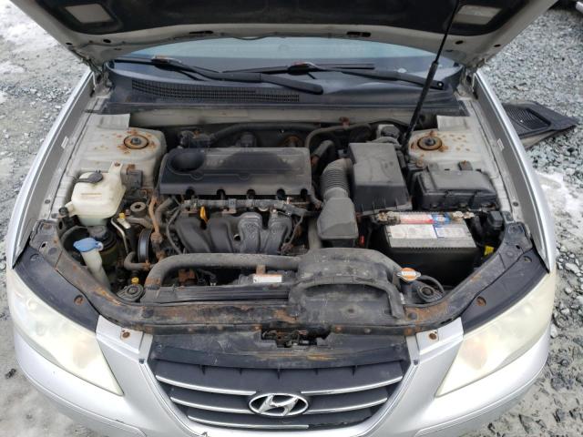 5NPET46C89H519562 - 2009 HYUNDAI SONATA GLS SILVER photo 11