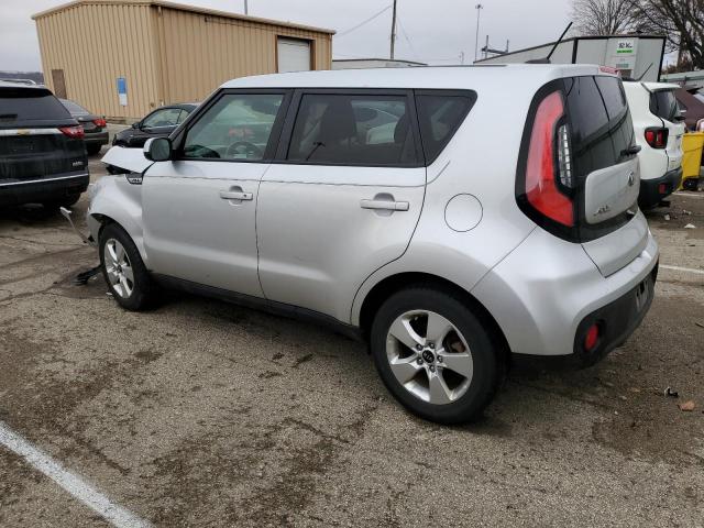 KNDJN2A29K7014314 - 2019 KIA SOUL SILVER photo 2