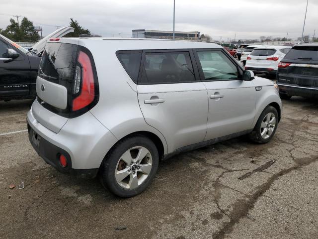 KNDJN2A29K7014314 - 2019 KIA SOUL SILVER photo 3