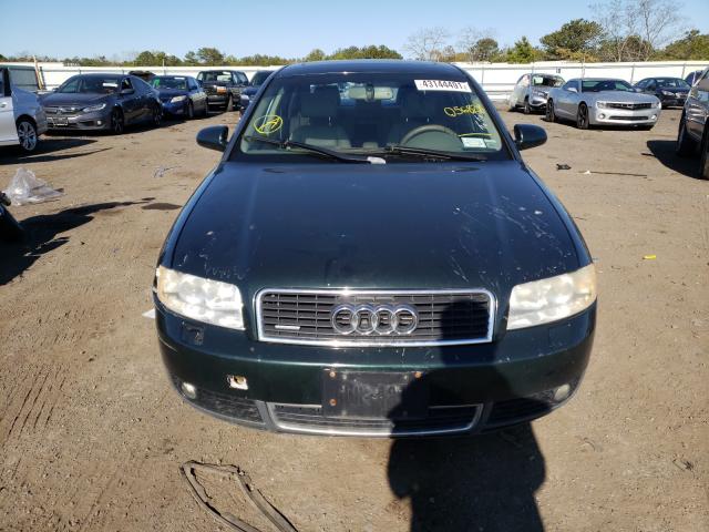 WAULC68E74A056828 - 2004 AUDI A4 1.8T QUATTRO GREEN photo 9