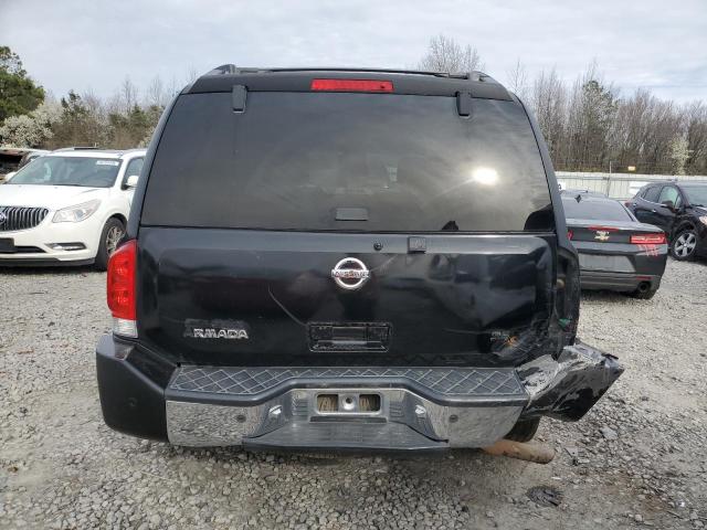 5N1AA08B44N702740 - 2004 NISSAN ARMADA SE BLACK photo 6