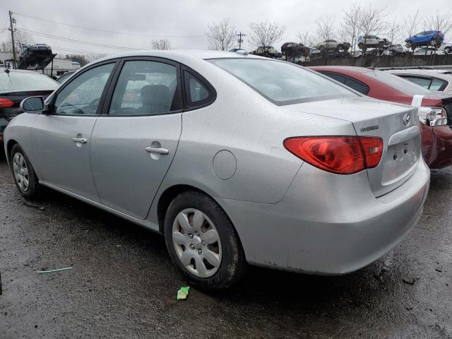 KMHDU46D58U565285 - 2008 HYUNDAI ELANTRA GLS SILVER photo 2