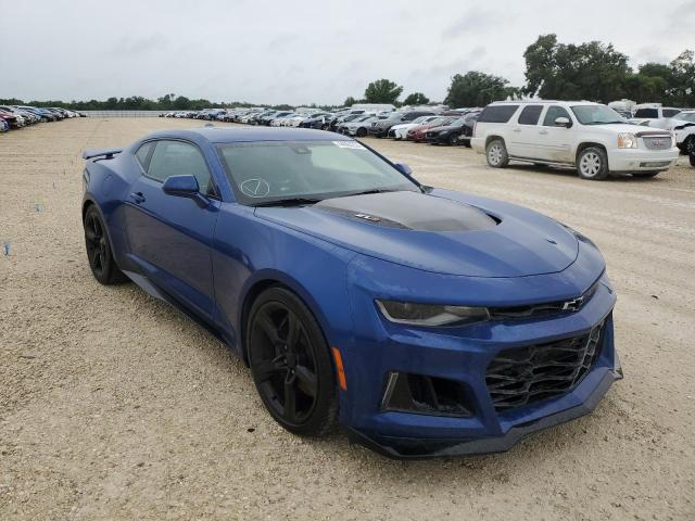 1G1FK1R69N0131381 - 2022 CHEVROLET CAMARO ZL1 蓝色 照片 4