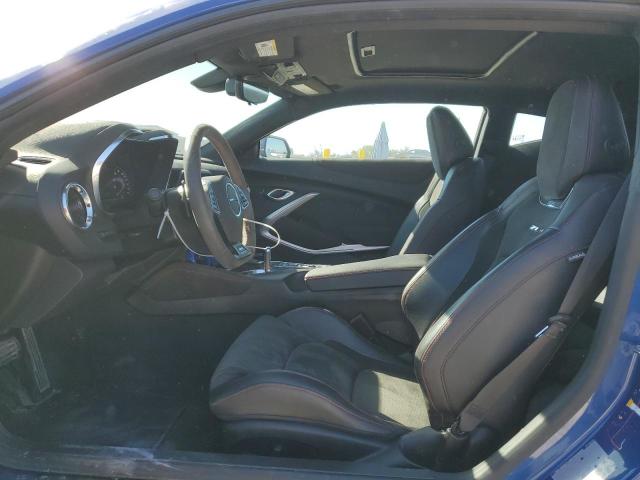 1G1FK1R69N0131381 - 2022 CHEVROLET CAMARO ZL1 蓝色 照片 7