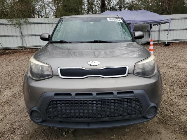 KNDJN2A25E7101003 - 2014 KIA SOUL TAN photo 5