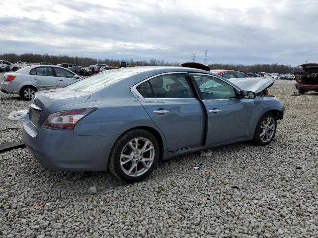 1N4AA5AP9CC817552 - 2012 NISSAN MAXIMA S BLUE photo 3