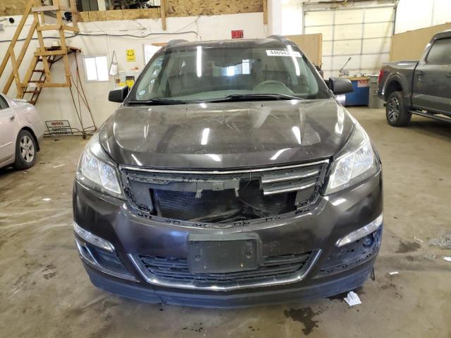 1GNKRFED9EJ238984 - 2014 CHEVROLET TRAVERSE LS GRAY photo 5