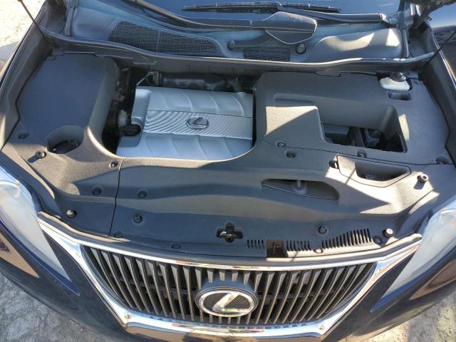 2T2BK1BA4AC070800 - 2010 LEXUS RX 350 BLUE photo 11