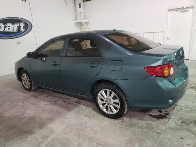 1NXBU40E09Z019844 - 2009 TOYOTA COROLLA BASE GREEN photo 2