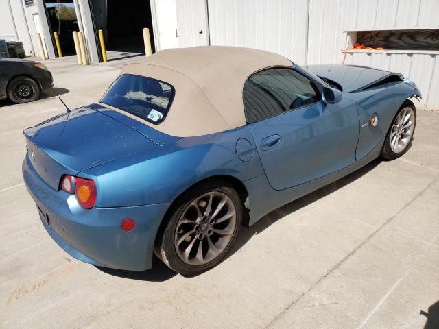 4USBT33544LS49313 - 2004 BMW Z4 2.5 BLUE photo 3