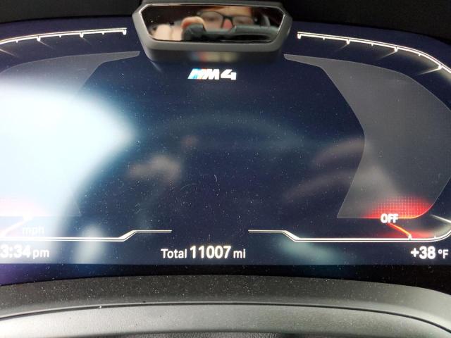 WBS33AZ03NCK52997 - 2022 BMW M4 COMPETITION WHITE photo 9