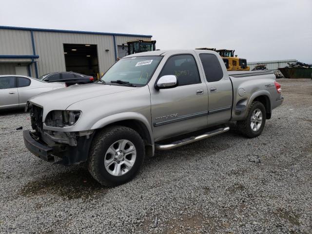 5TBRT34193S438531 - 2003 TOYOTA TUNDRA ACCESS CAB SR5 SILVER photo 1