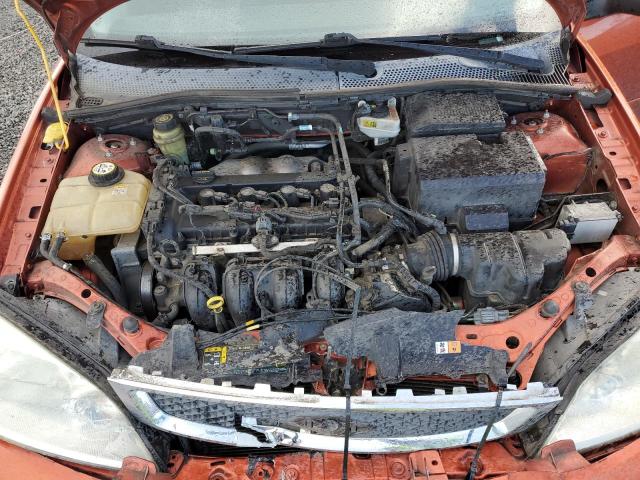 3FAFP37N95R157435 - 2005 FORD FOCUS ZX5 ORANGE photo 11