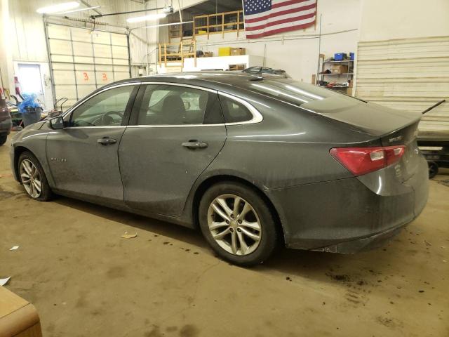 1G1ZD5ST4JF162494 - 2018 CHEVROLET MALIBU LT GRAY photo 2