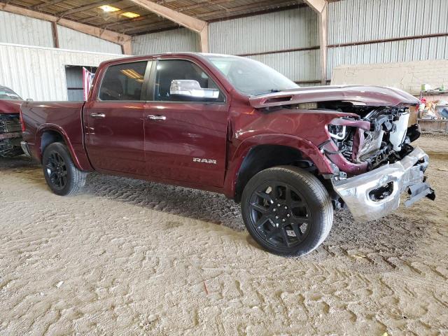 1C6SRFJM9MN752427 - 2021 RAM 1500 LARAMIE MAROON photo 4