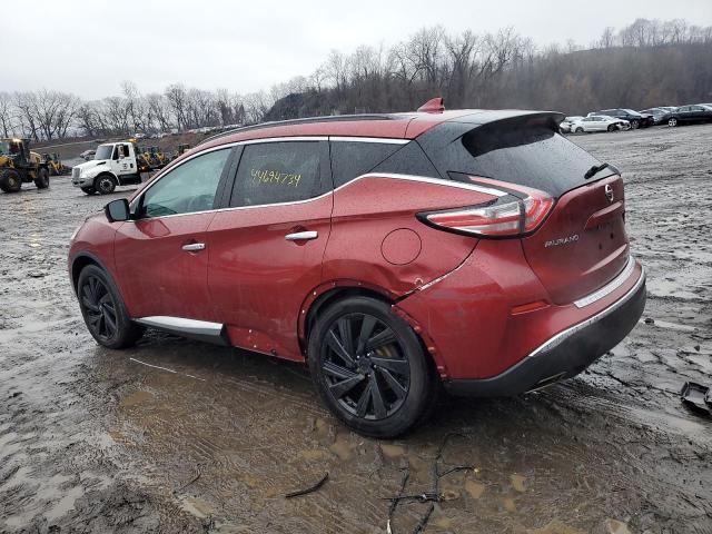 5N1AZ2MH8HN166878 - 2017 NISSAN MURANO S RED photo 2