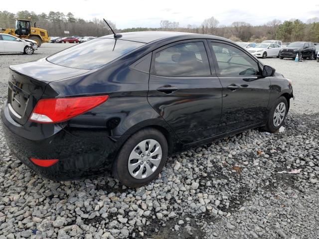 KMHCT4AE4GU951726 - 2016 HYUNDAI ACCENT SE BLACK photo 3