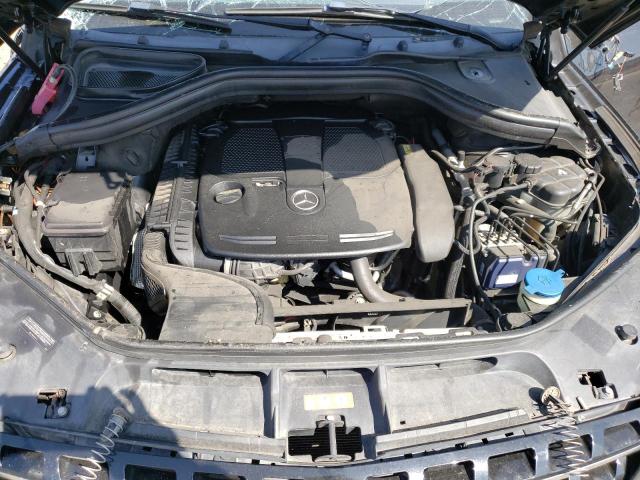 4JGDA5HB6CA004971 - 2012 MERCEDES-BENZ ML 350 4MATIC BLACK photo 12