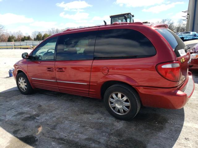 2C8GP64L84R576544 - 2004 CHRYSLER TOWN & COU LIMITED RED photo 2