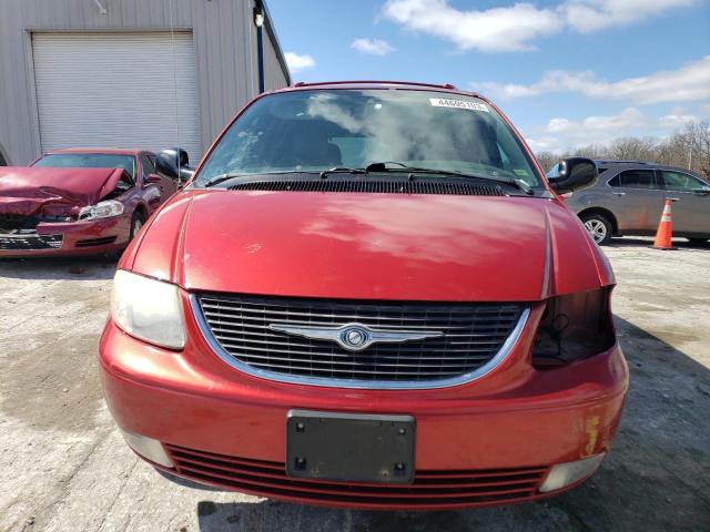 2C8GP64L84R576544 - 2004 CHRYSLER TOWN & COU LIMITED RED photo 5