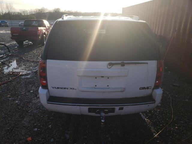 1GKFK66867J405017 - 2007 GMC YUKON XL DENALI WHITE photo 6