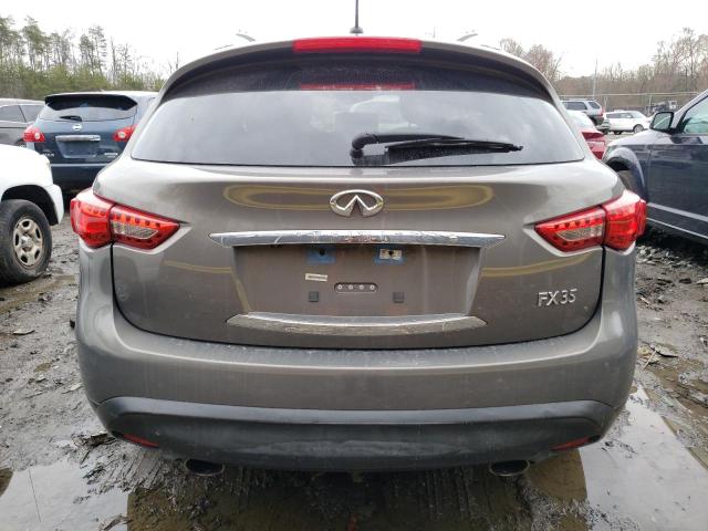 JNRAS18W59M157266 - 2009 INFINITI FX35 BROWN photo 6