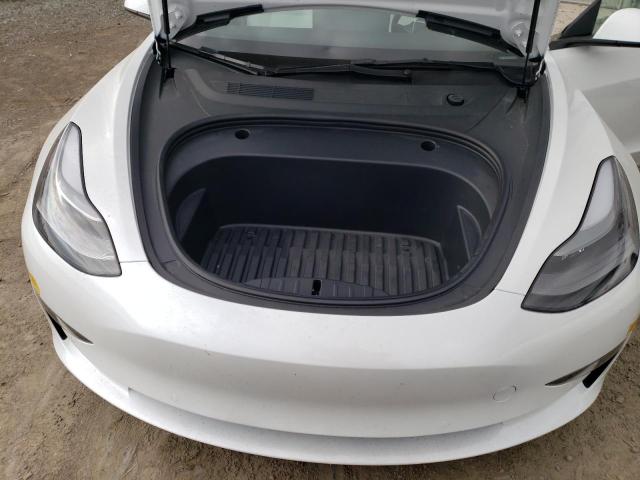 5YJ3E1EBXNF363493 - 2022 TESLA MODEL 3 WHITE photo 11