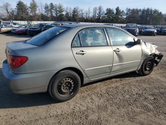 2T1BR32E63C111557 - 2003 TOYOTA COROLLA CE SILVER photo 3