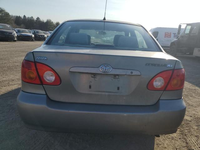 2T1BR32E63C111557 - 2003 TOYOTA COROLLA CE SILVER photo 6