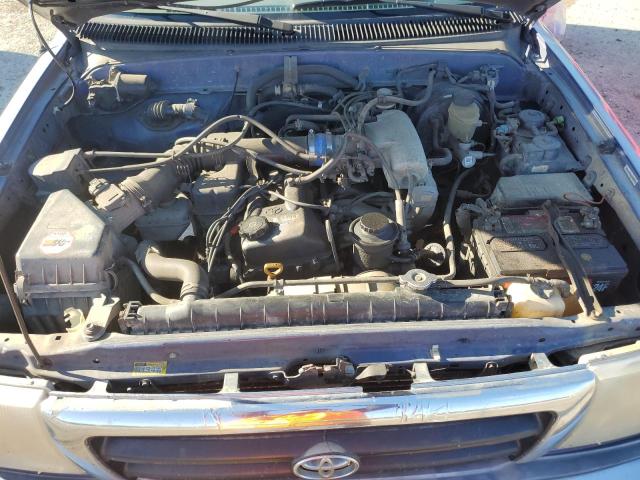 4TASM92N7YZ682310 - 2000 TOYOTA TACOMA XTRACAB PRERUNNER ლურჯი ფოტო 11