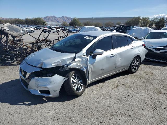 3N1CN8EV8NL851039 - 2022 NISSAN VERSA SV SILVER photo 1