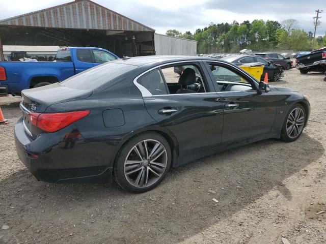 JN1BV7AP5EM683525 - 2014 INFINITI Q50 BASE BLACK photo 3