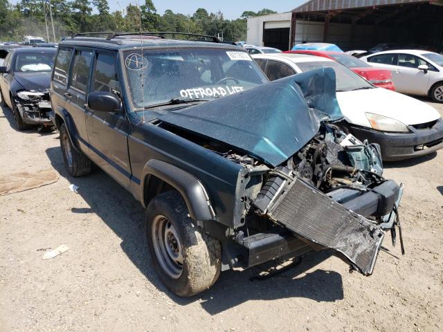 1J4FT28SXWL245392 - 1998 JEEP CHEROKEE SE GREEN photo 1