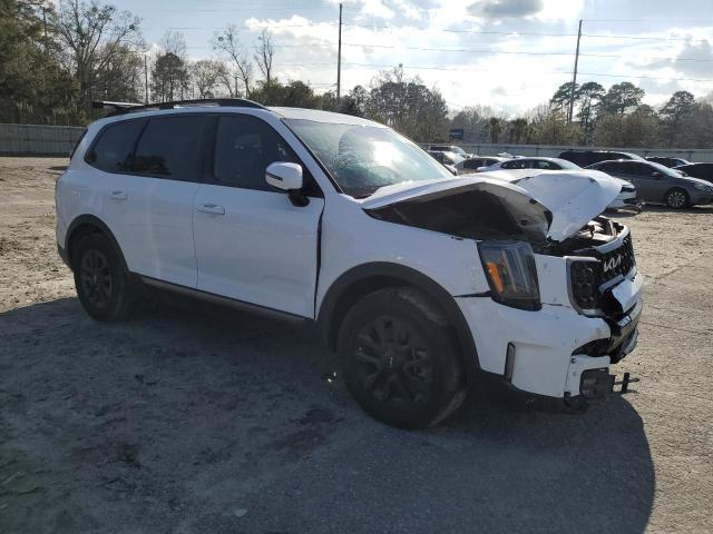 5XYP5DGC4PG400784 - 2023 KIA TELLURIDE SX WHITE photo 4