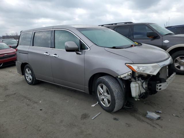 JN8AE2KP0B9003611 - 2011 NISSAN QUEST S GRAY photo 4