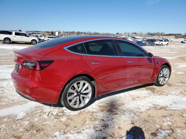 5YJ3E1EB1KF453854 - 2019 TESLA MODEL 3 Rot Foto 3