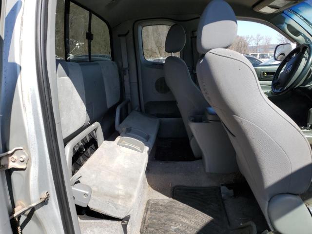 5TEUU42N65Z138364 - 2005 TOYOTA TACOMA ACCESS CAB ვერცხლისფერი ფოტო 10