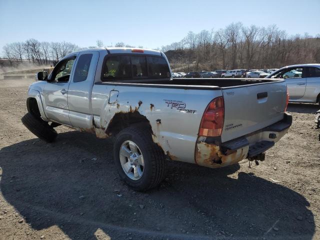 5TEUU42N65Z138364 - 2005 TOYOTA TACOMA ACCESS CAB ვერცხლისფერი ფოტო 2
