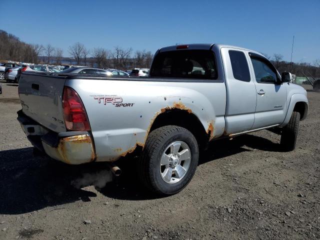 5TEUU42N65Z138364 - 2005 TOYOTA TACOMA ACCESS CAB ვერცხლისფერი ფოტო 3