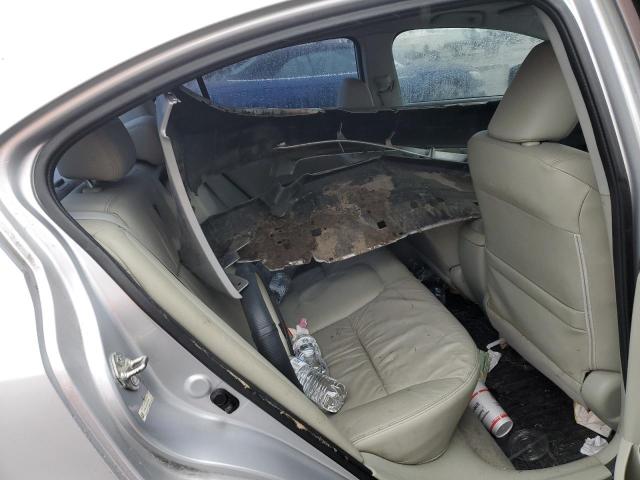 19XFB2F9XCE337583 - 2012 HONDA CIVIC EXL ვერცხლისფერი ფოტო 10