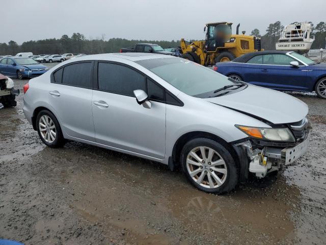 19XFB2F9XCE337583 - 2012 HONDA CIVIC EXL ვერცხლისფერი ფოტო 4