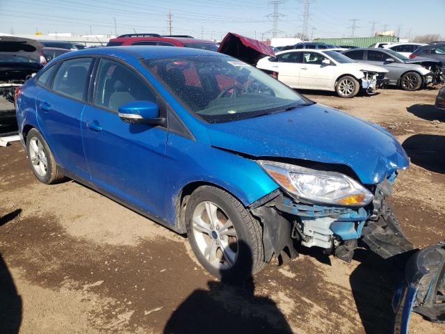 1FADP3F20EL404273 - 2014 FORD FOCUS SE BLUE photo 4