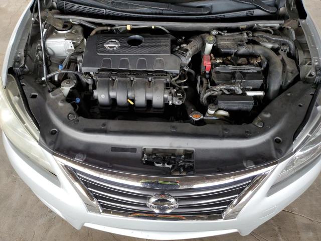 3N1AB7AP0EY202727 - 2014 NISSAN SENTRA S SILVER photo 11