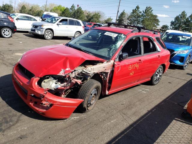 JF1GG65554H804812 - 2004 SUBARU IMPREZA TS RED photo 2