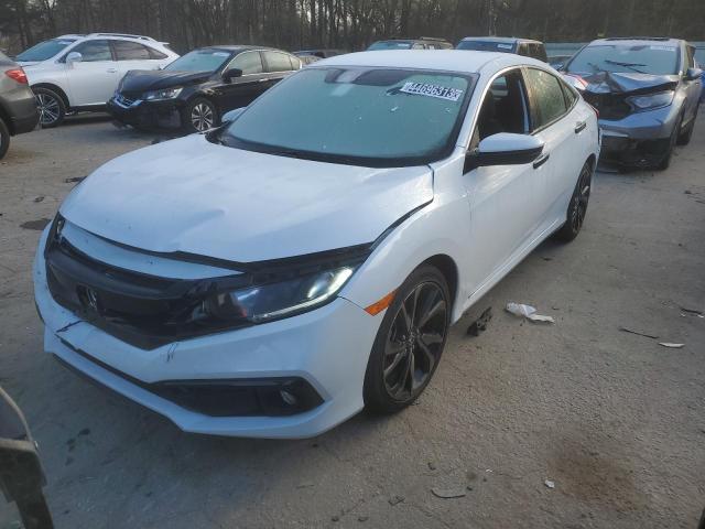 2HGFC2F81MH539353 - 2021 HONDA CIVIC SPORT 白色 照片 1