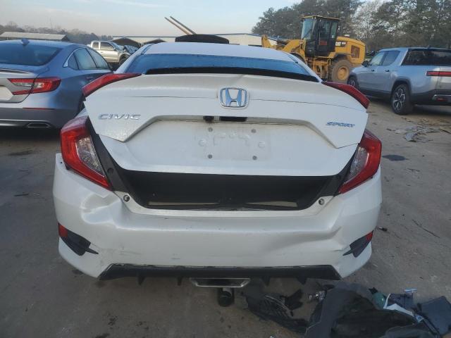 2HGFC2F81MH539353 - 2021 HONDA CIVIC SPORT WHITE photo 6