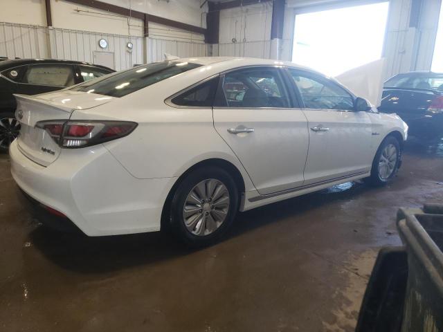 KMHE24L18GA025207 - 2016 HYUNDAI SONATA HYBRID WHITE photo 3